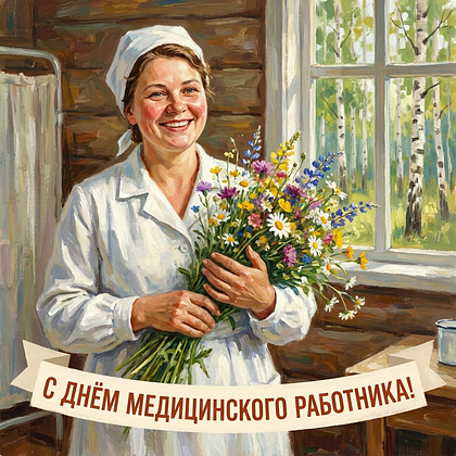 Открытки с Днем медика в 2026 году: 90+ картинок и поздравлений