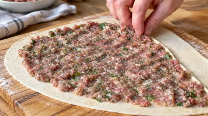Тесто нежное как папирус и гора мясной начинки: готовим потрясающие домашние чуду по дагестанскому рецепту