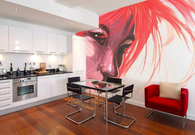 Роспись стен в квартире: несколько способов сделать свою комнату уютной и красивой (46 фото)