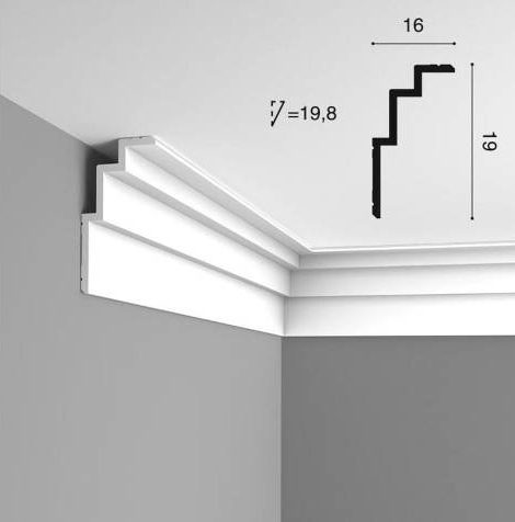 Дизайн потолочных плинтусов в интерьере: фото, как выбрать лучший вариант для интерьера (67 фото)