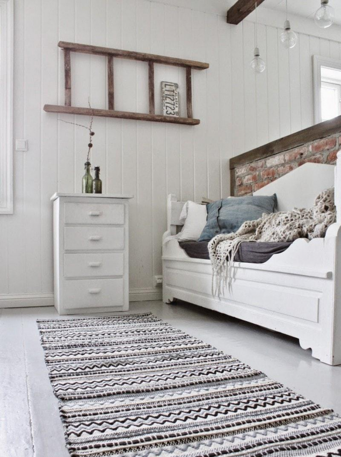 Вязаные коврики: интересные модели и применение в дизайне помещения (45 фото)