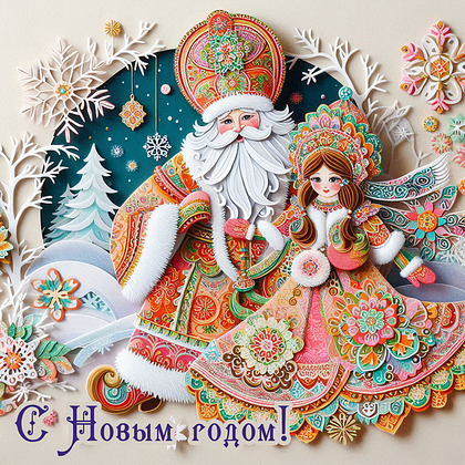 Открытки с Новым годом 2026: скачать 150+ картинок и поздравлений