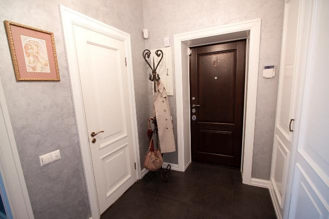 Декоративная штукатурка в интерьере коридора (30 фото)