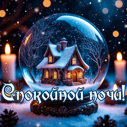 Открытки с пожеланием спокойной ночи: 100+ красивых картинок