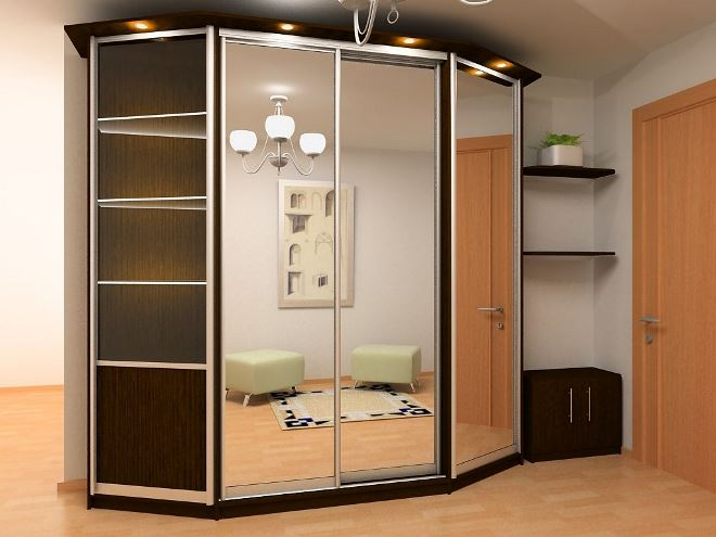 Шкаф-купе в интерьере: разновидности и особенности дизайна (104 фото)