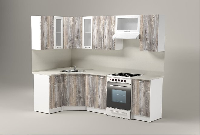 Угловой кухонный гарнитур: особенности расположения и секреты дизайна (82 фото)