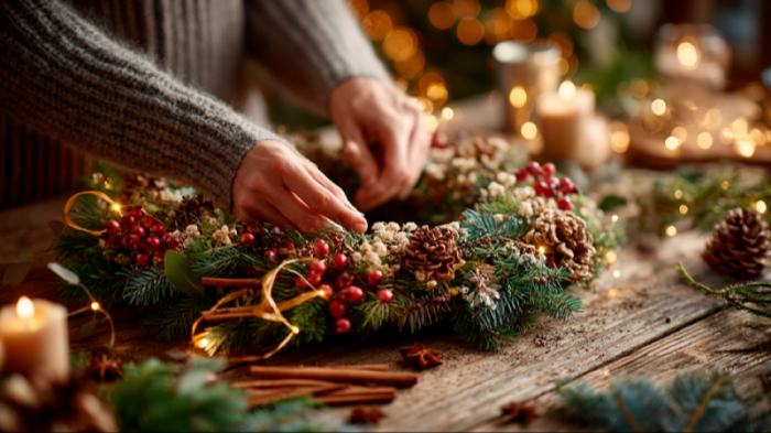 Наполнит дом ароматом хвои: как и из чего сделать новогодний венок своими руками