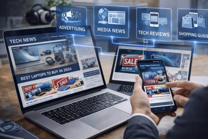 Использование медиапорталов для продвижения магазинов электроники