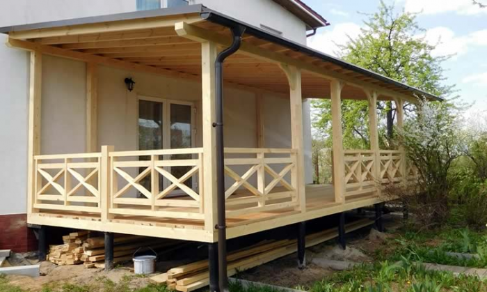 Веранда в частном доме: самые беспроигрышные варианты оформления (71 фото)