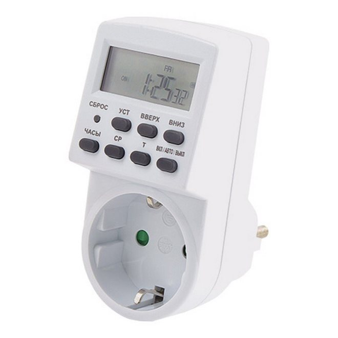 Розетка с таймером: виды и основные характеристики (15 фото)