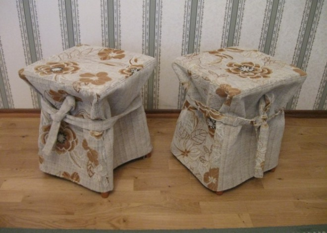 Чехлы на стулья: как создать стильный вариант декора мебели своими руками (74 фото)