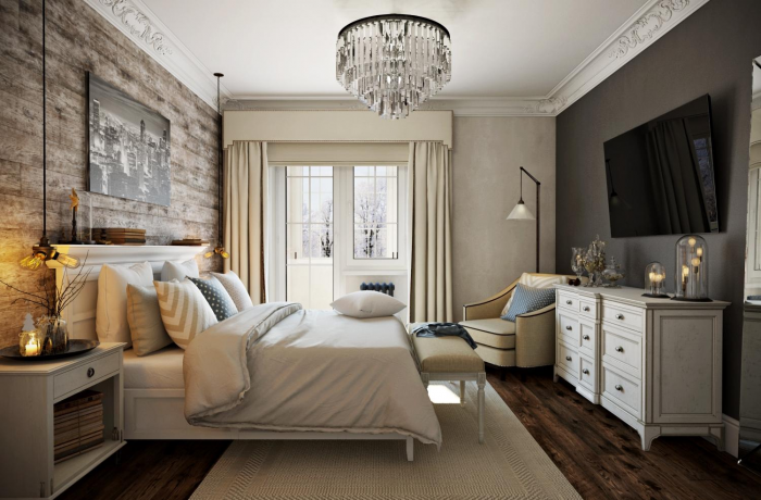 Дизайн спальни 12 кв.м: интересные идеи и полезные советы (56 фото)