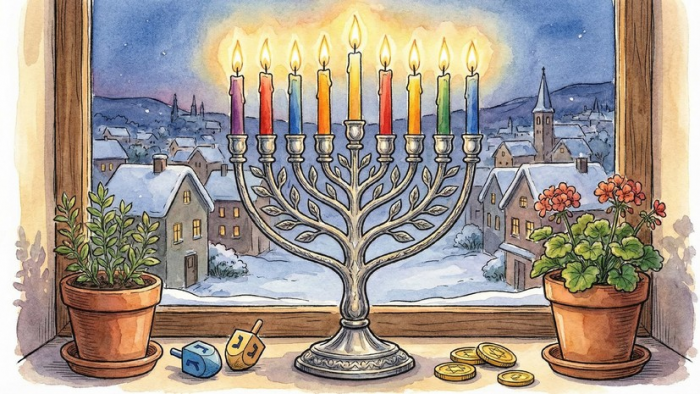 Застолья, дрейдл и гелт: какие традиции сопровождают праздник Хануки