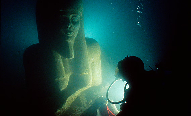 Археологи нашли под водой еще один город. Ему 3000 лет и он может быть прообразом Атлантиды