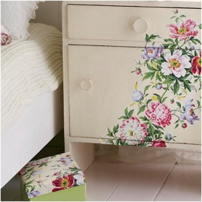 Декупаж мебели своими руками: виды техники и подбор идей для реставрации (26 фото)