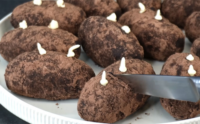 Домашнее пирожное «Картошка» на молоке: нежнее и вкуснее, чем в кондитерской