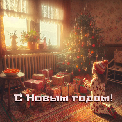 Открытки с Новым годом 2026: скачать 150+ картинок и поздравлений