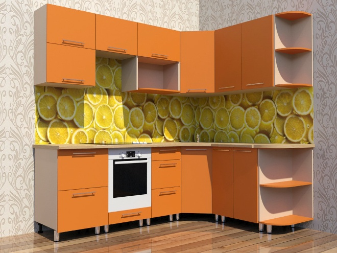 Угловой кухонный гарнитур: особенности расположения и секреты дизайна (82 фото)