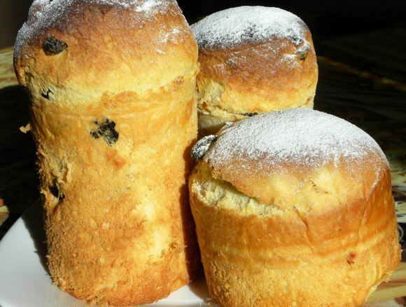 Кулинария>Рецепты куличей - 10 рецептов !