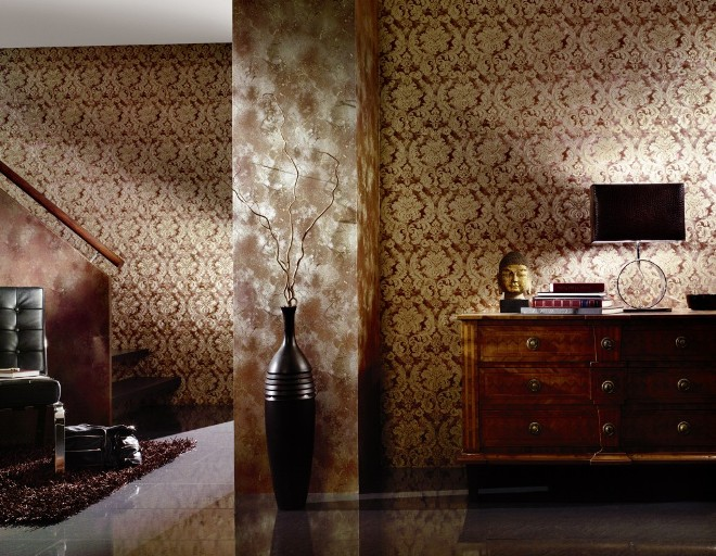 Обои-компаньоны: фото, примеры для зала, оригинальные приемы и стандартные способы создания эффектного интерьера (83 фото)