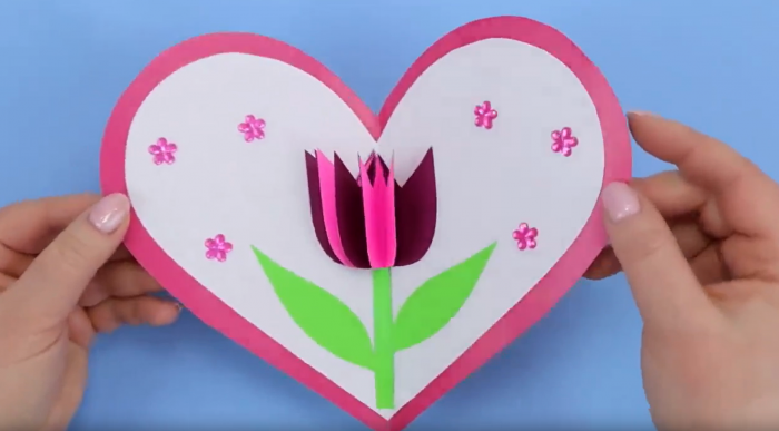 Как сделать открытку для мамы на 8 марта своими руками: 5 легких и классных идей