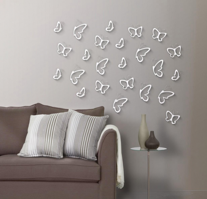 Бабочки для декора (75 фото)