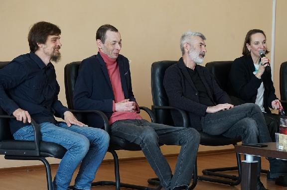 Державинцы встретились с финалистами национальной премии "Большая книга"