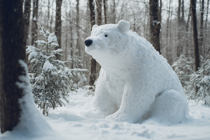 Что слепить из снега с детьми? 10 идей снежных фигур