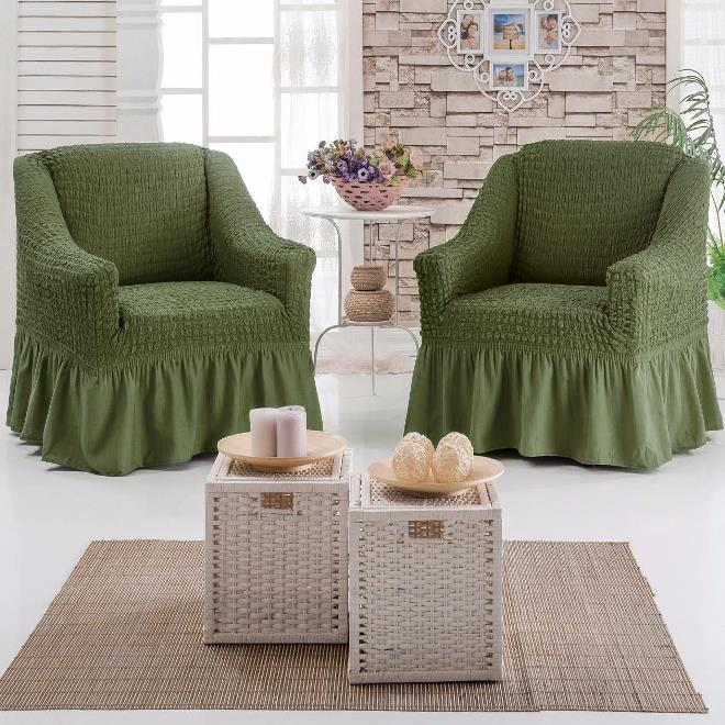 Чехлы на стулья: как создать стильный вариант декора мебели своими руками (74 фото)