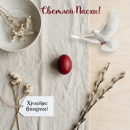 «Христос Воскрес!» Открытки с Пасхой: 140+ картинок и поздравлений
