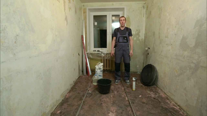 Стяжка полов