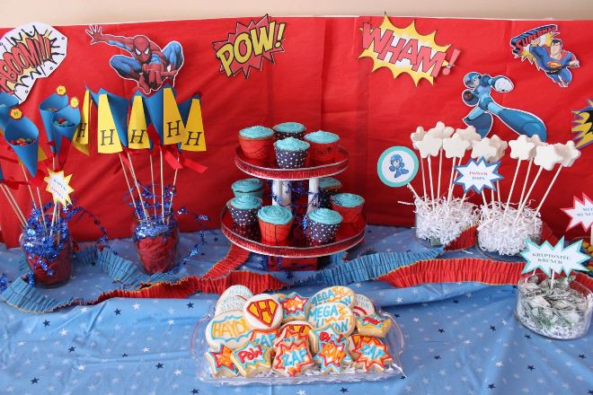 Как украсить стол на день рождения ребенка, чтобы он остался доволен (39 фото)