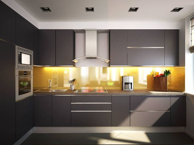 Угловой кухонный гарнитур: особенности расположения и секреты дизайна (82 фото)