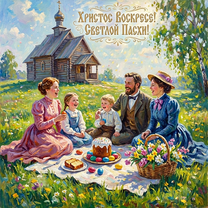 «Христос Воскрес!» Открытки с Пасхой: 140+ картинок и поздравлений