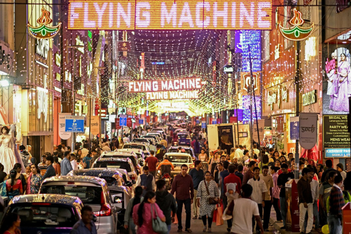 Фестиваль огней Дивали в Индии 2025