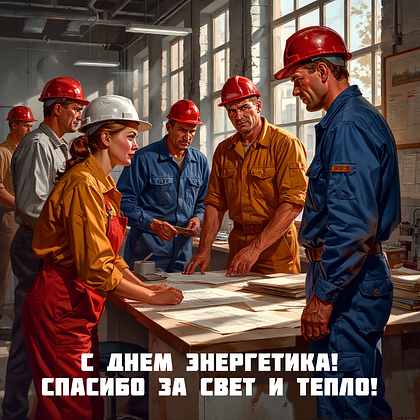 Открытки на День энергетика: 40+ картинок и поздравлений