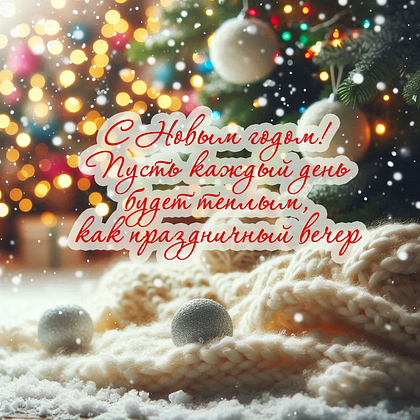 Открытки с Новым годом — 2026: 60+ картинок и поздравлений