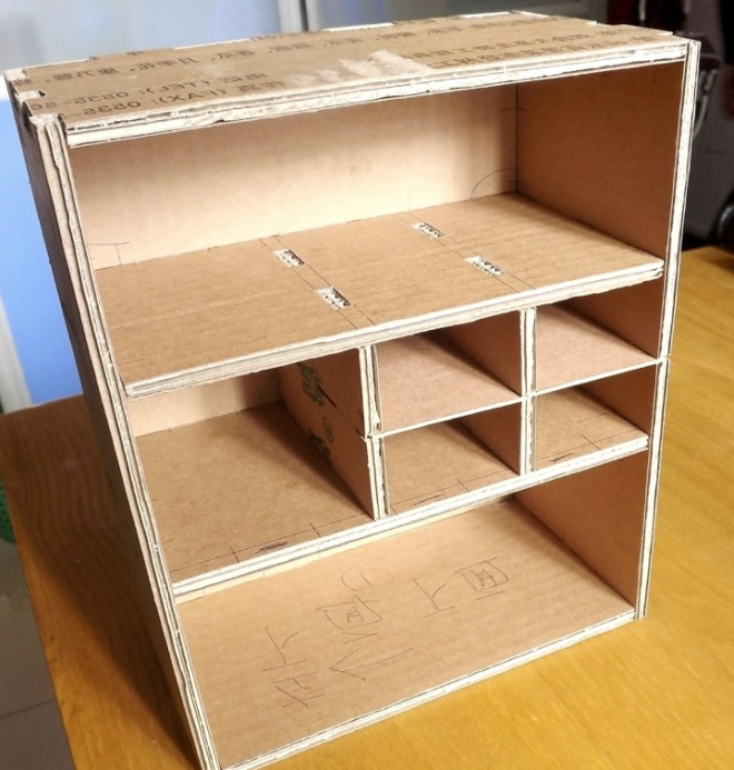 Мебель из картона: оригинальные идеи создания кукольных предметов (51 фото)