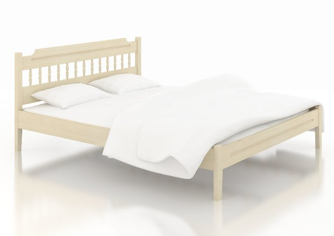 Кровати из массива дерева: как выбрать лучшую (80 фото)