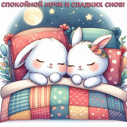 Открытки с пожеланием спокойной ночи: 100+ красивых картинок