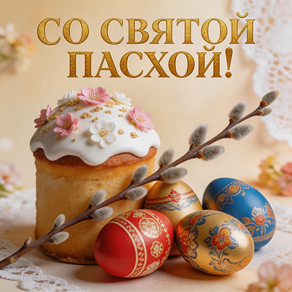«Христос Воскрес!» Открытки с Пасхой: 140+ картинок и поздравлений