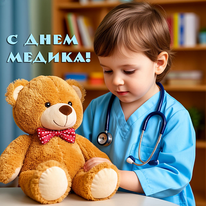 Открытки с Днем медика в 2026 году: 90+ картинок и поздравлений