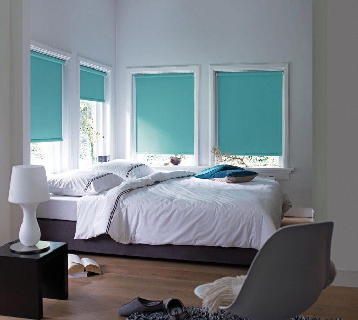 Жалюзи в спальню: фото, разновидности, материалы и цвета (55 фото)