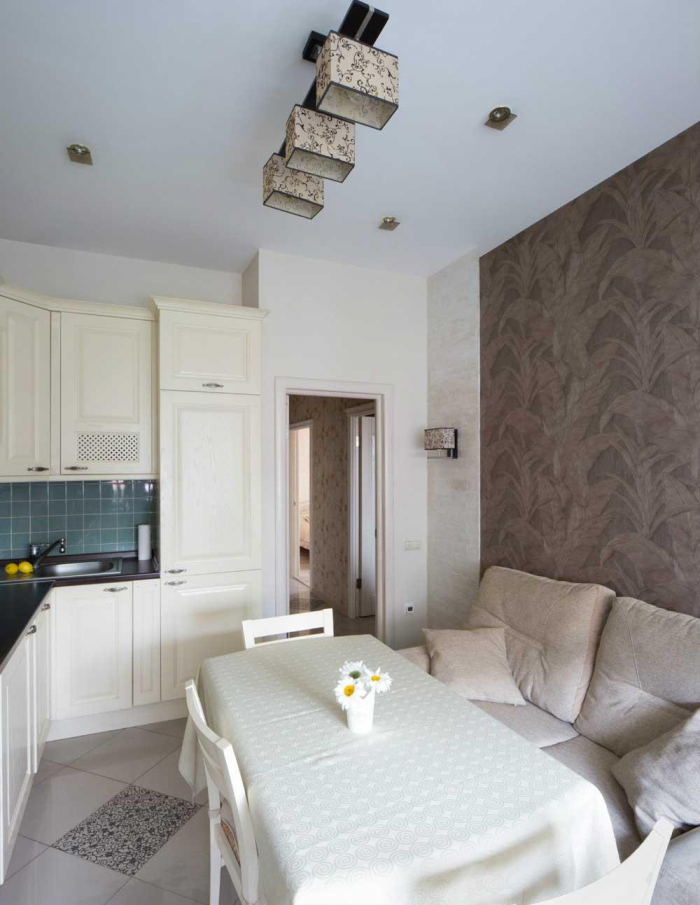 Диван на кухню: нюансы выбора мебели для комнат разных площадей и стилей (62 фото)