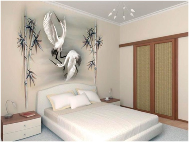 Роспись стен в квартире: несколько способов сделать свою комнату уютной и красивой (46 фото)