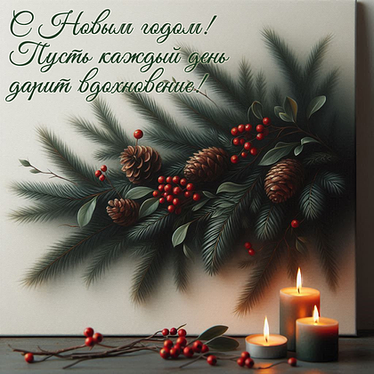 Открытки с Новым годом 2026: скачать 150+ картинок и поздравлений