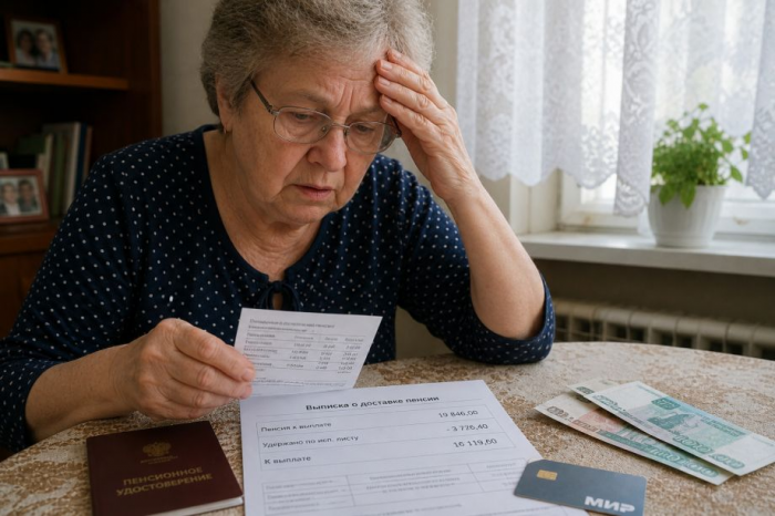 По 3700 рублей вычтут из пенсии. Пенсионерам объяснили, в чем причина