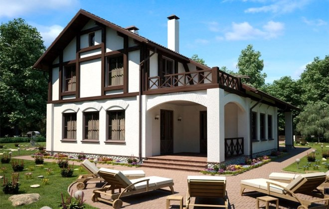 Архитектурные стили домов и коттеджей: как выбрать свое направление (131 фото)