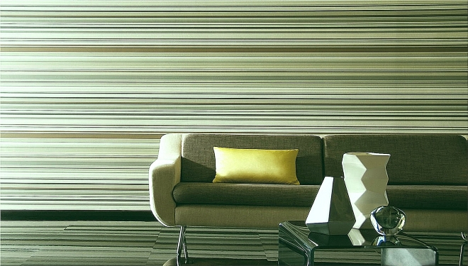 Обои в полоску: как создать нестандартный дизайн комнаты с помощью простых линий (104 фото)