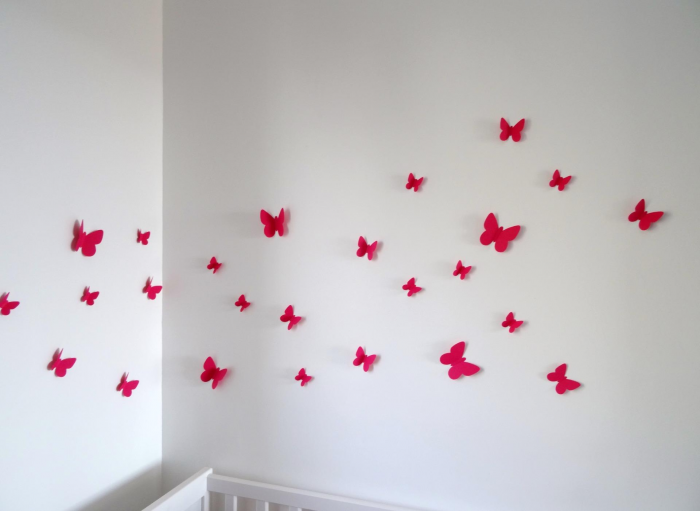 Бабочки для декора (75 фото)